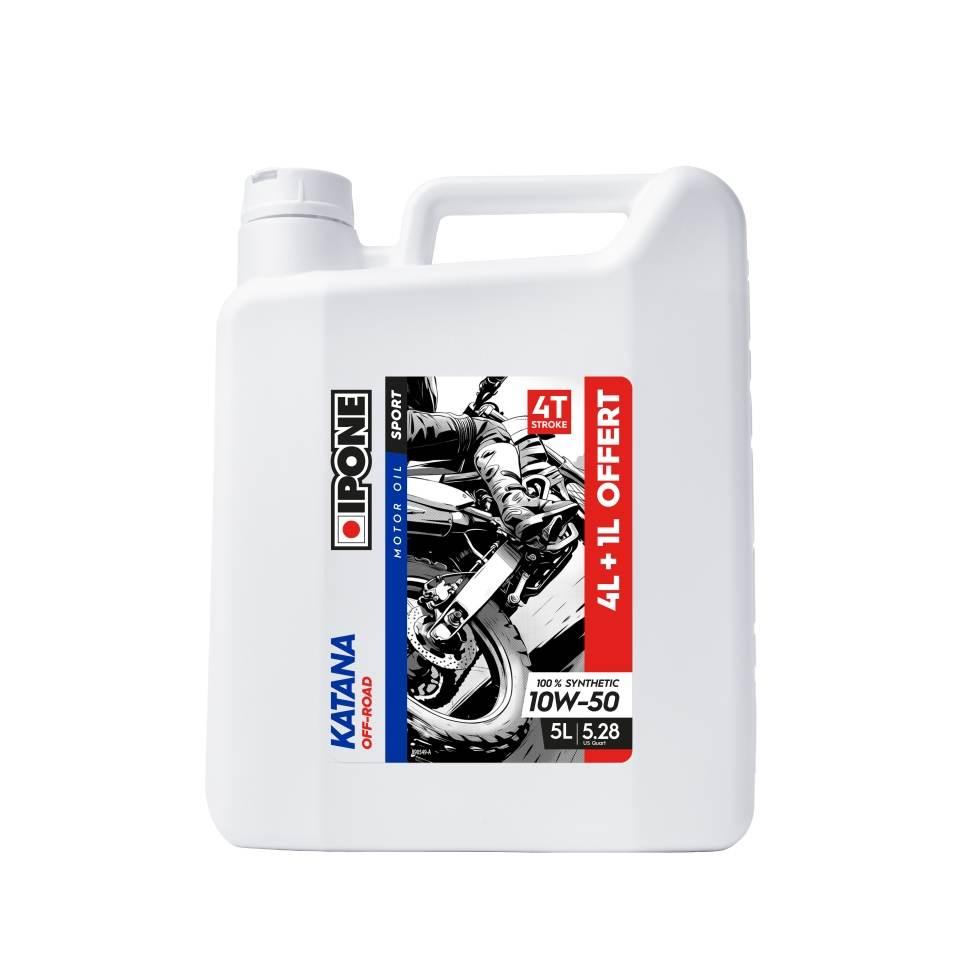 Ipone Katana Off Road 10W50 Olej Silnikowy 100% Syntetyk 5L Ester, Ma2 - 4+