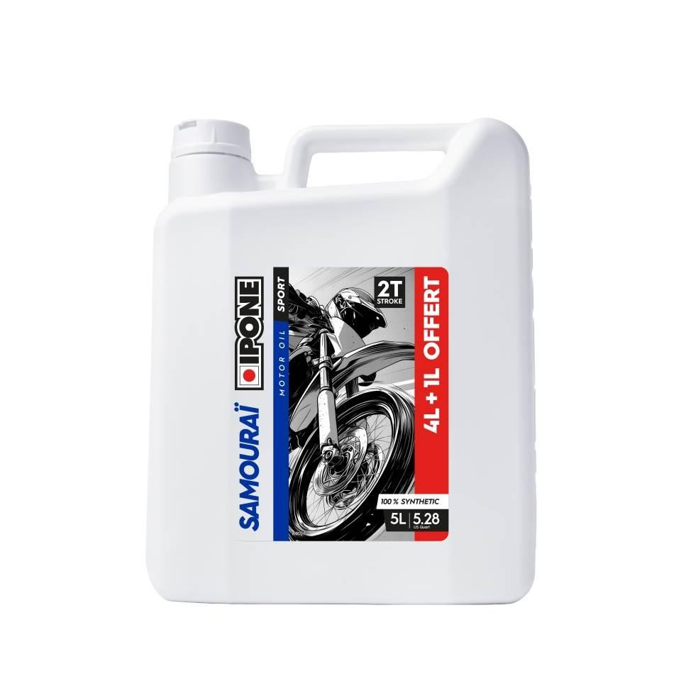Ipone Samourai 2T Olej Do Mieszanki 100% Syntetyk 5L Ester - 4+1 Ip949 Akc