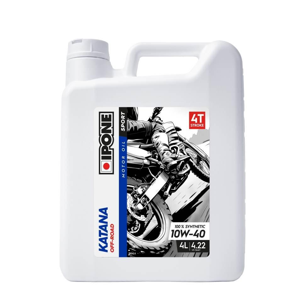 Ipone Katana Off Road 10W40 Olej Silnikowy 100% Syntetyk 4L Ester, Ma2 Akc