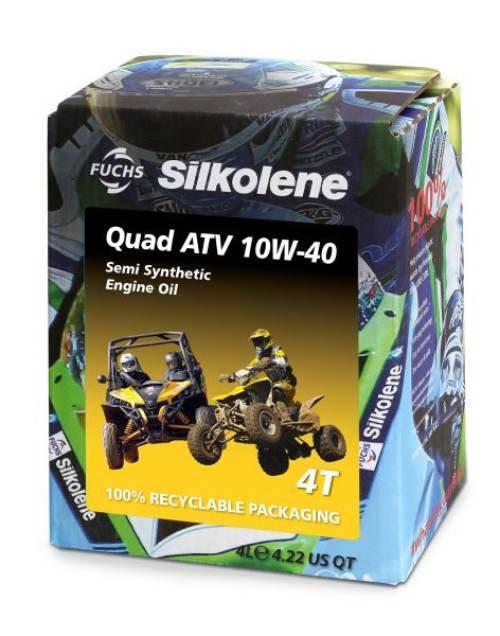 Silkolene Fuchs Olej Silnikowy Półsyntetyczny Quad Atv 4T 10W-40 4L Cub