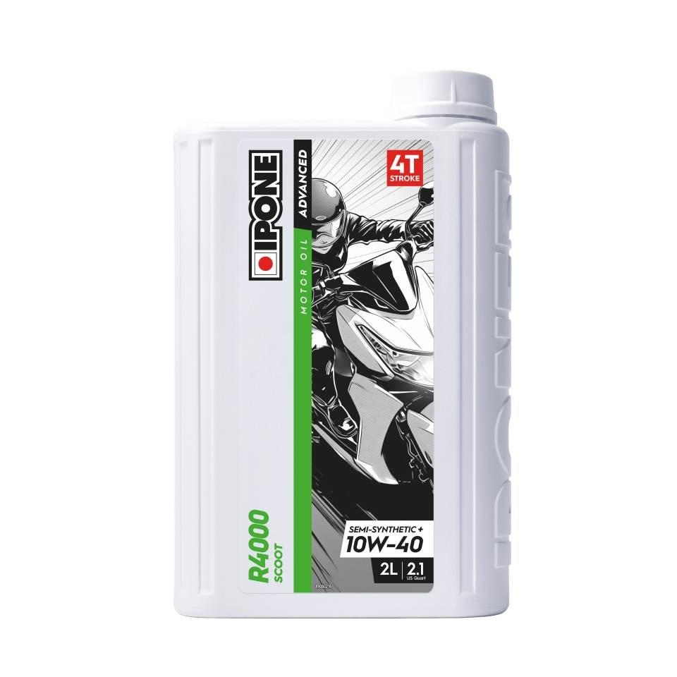 Ipone R4000 Scoot 10W40 Olej Silnikowy Semisyntetyk Plus 2L Akc Zastępuje 8