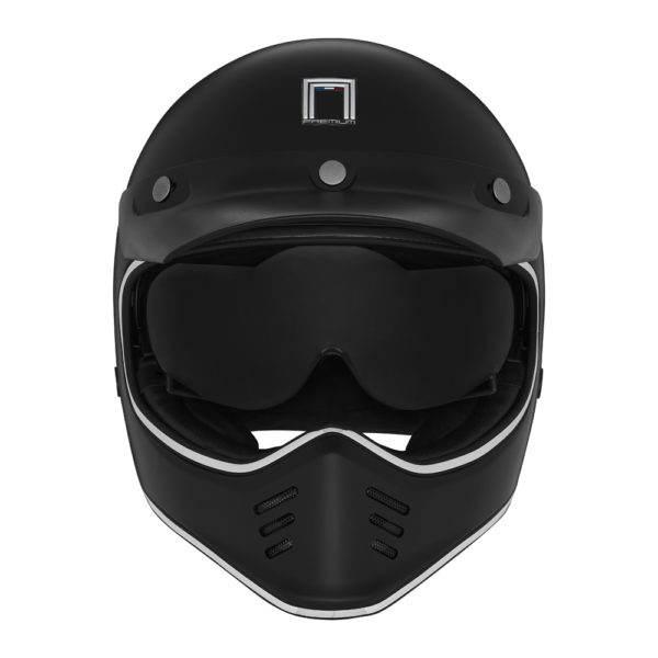 Nox Premium Kask Integralny Full Face Seventy Ii Solid Kolor Czarny Mat Roz - zdjęcie 2