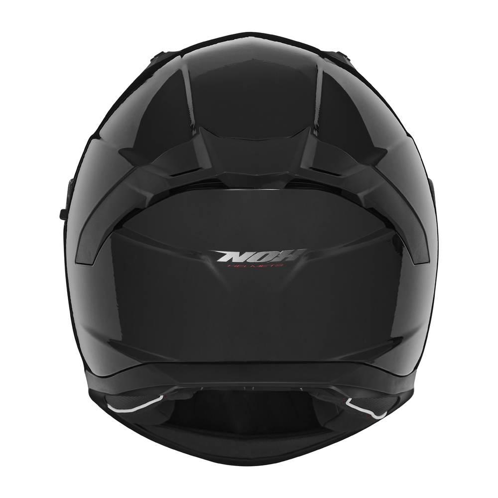 Nox Kask Integralny Full Face Z Blendą N402 Solid Kolor Czarny Mat Rozmiar - zdjęcie 2