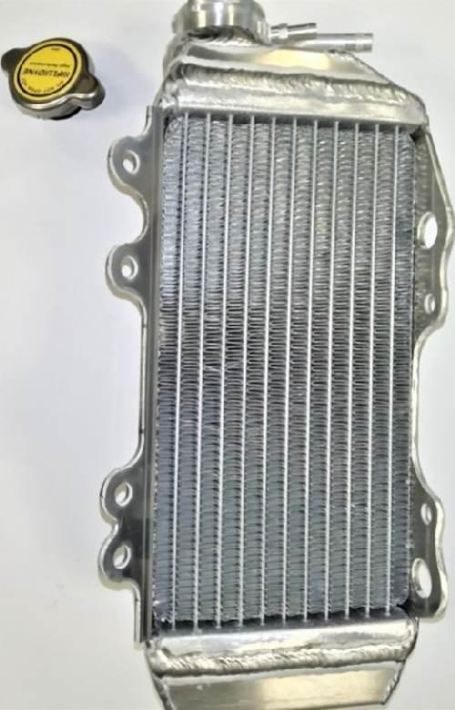 Fluidyne Chłodnica Kawasaki Kx250F '06-'08 Wzmocniona Prawa Z Korkiem