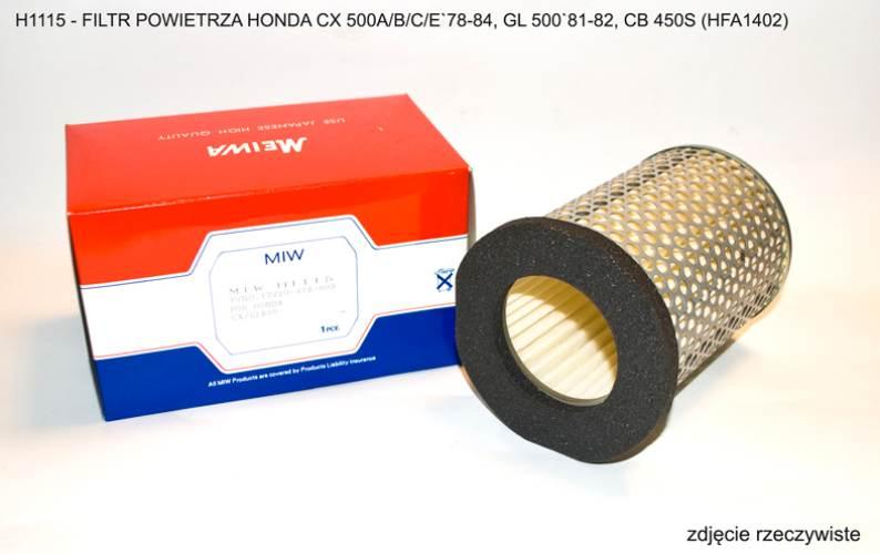 Miw Meiwa Filtr Powietrza Honda Cx 500A/B/C/E`78-84, Gl 500`81-82, Cb 450S