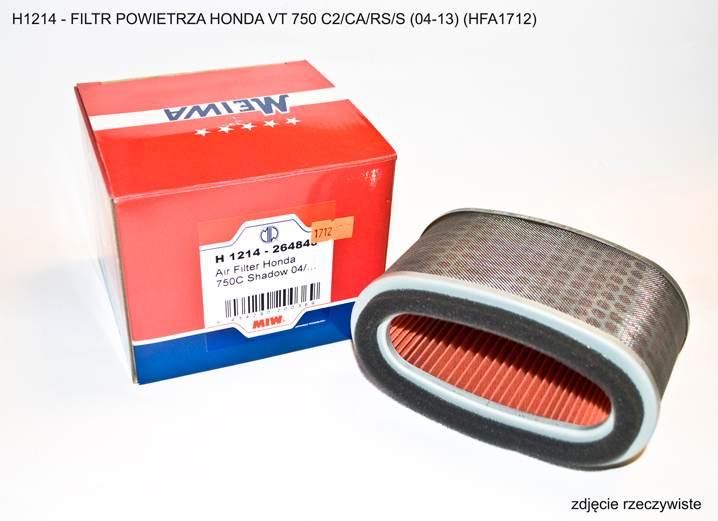 Miw Meiwa Filtr Powietrza Honda Vt 750 C2/Ca/Rs/S '04-'20 Hfa1712 Oem:17213