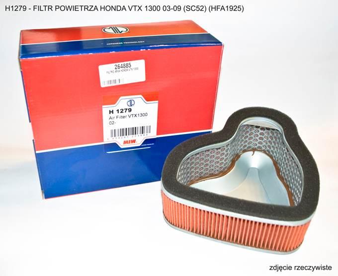Miw Meiwa Filtr Powietrza Honda Vtx 1300 03-09 Sc52 Hfa1925 Oem:17213-Mea-6