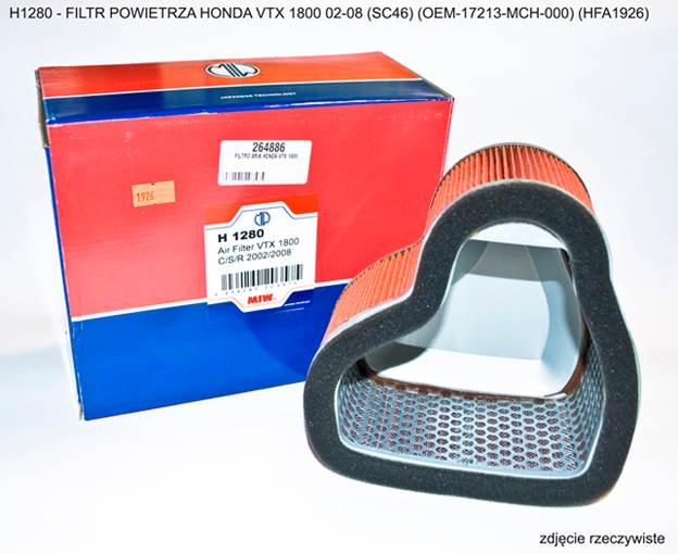 Miw Meiwa Filtr Powietrza Honda Vtx 1800 02-08 Sc46 Oem-17213-Mch-000 Hfa19