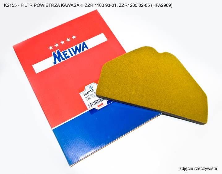 Miw Meiwa Filtr Powietrza Kawasaki Zzr 1100 93-01, Zzr1200 02-05 Hfa2909 5