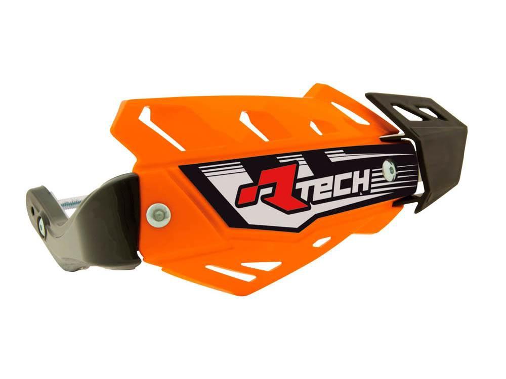 Racetech Rtech Osłony Rąk Handbary Flx Atv/Quad Kolor Pomarańczowy Z 3 Rodz