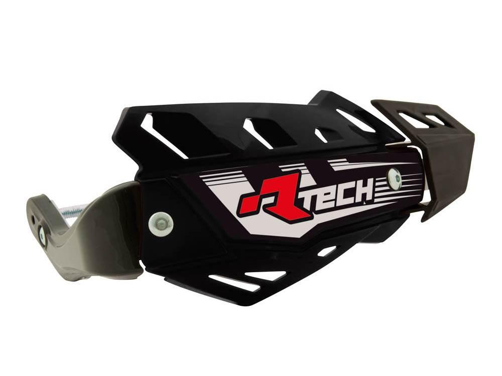 Racetech Rtech Osłony Rąk Handbary Flx Atv/Quad Kolor Czarny Z 3 Rodzajami