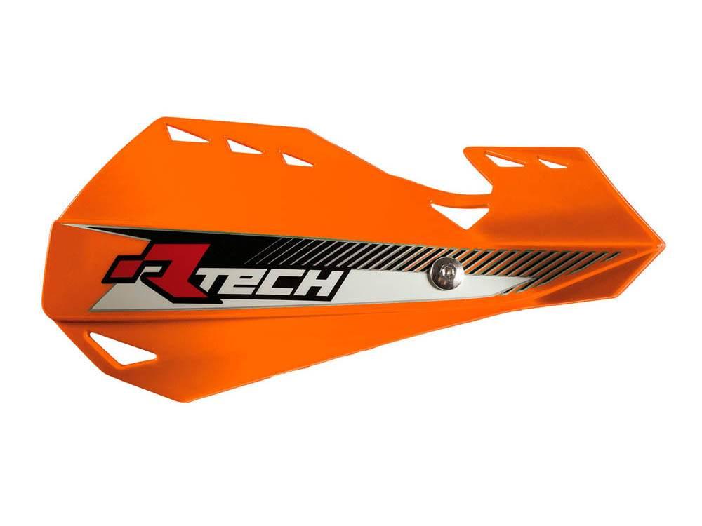 Racetech Rtech Osłony Rąk Handbary Dual Evo Kolor Pomarańczowy Z Mocowaniam