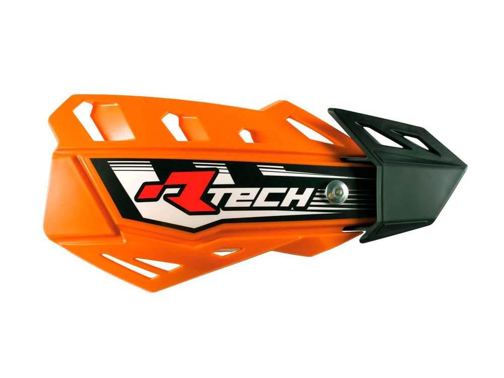 Racetech Rtech Osłony Rąk Handbary Flx Cross/Enduro Kolor Pomarańczowy Z 2