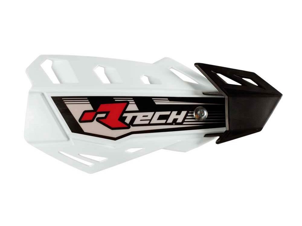 Racetech Rtech Osłony Rąk Handbary Flx Cross/Enduro Kolor Biały Z 2 Rodzaja