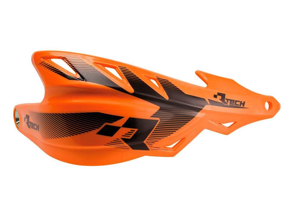Racetech Rtech Osłony Rąk Handbary Raptor Kolor Pomarańczowy Z Mocowaniami