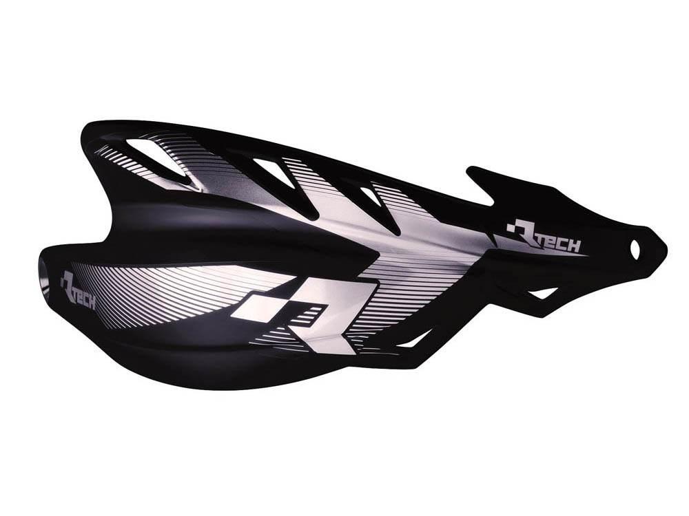 Racetech Rtech Osłony Rąk Handbary Raptor Kolor Czarny Z Mocowaniami Na Kie