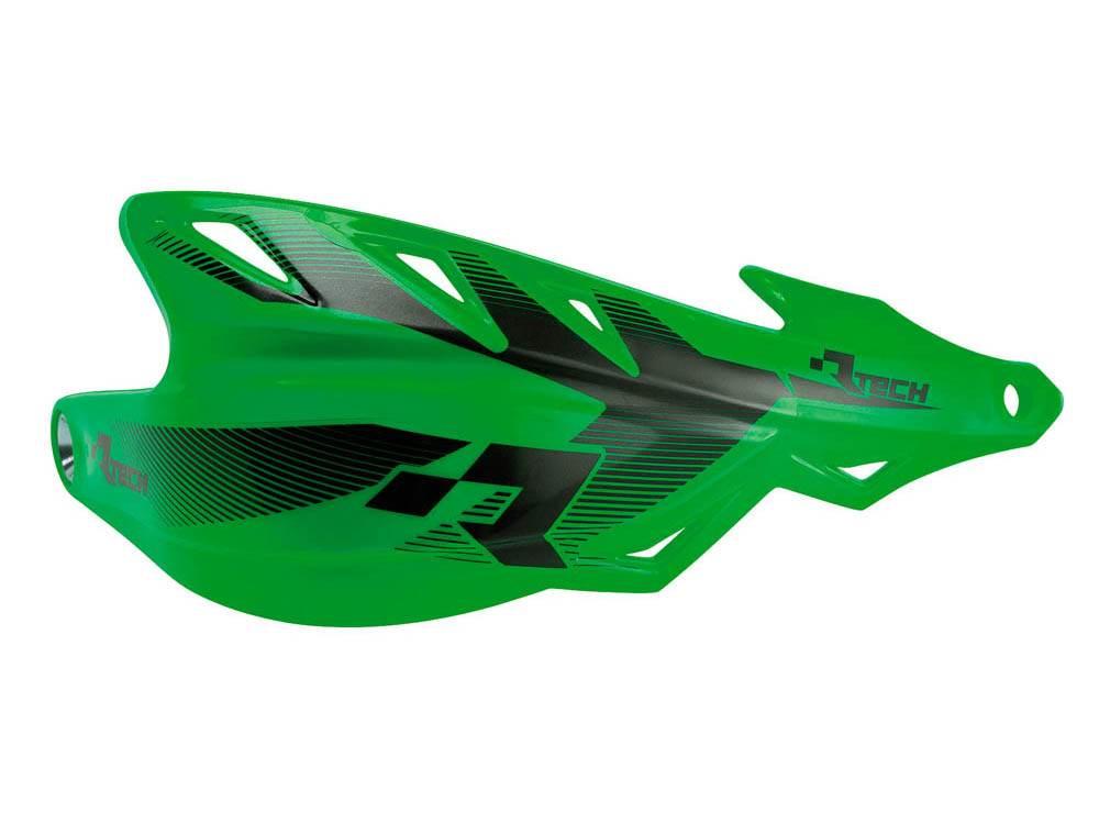 Racetech Rtech Osłony Rąk Handbary Raptor Kolor Zielony Z Mocowaniami Na Ki