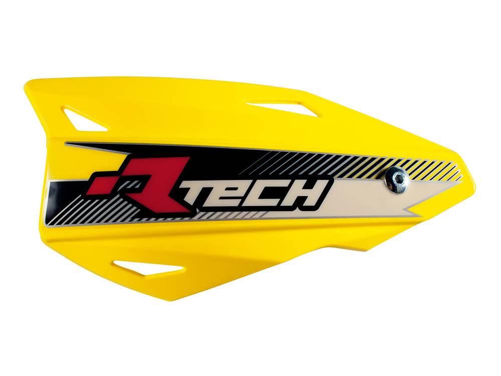 Racetech Rtech Osłony Rąk Handbary Vertigo Cross/Enduro Kolor Żółty Z Mocow