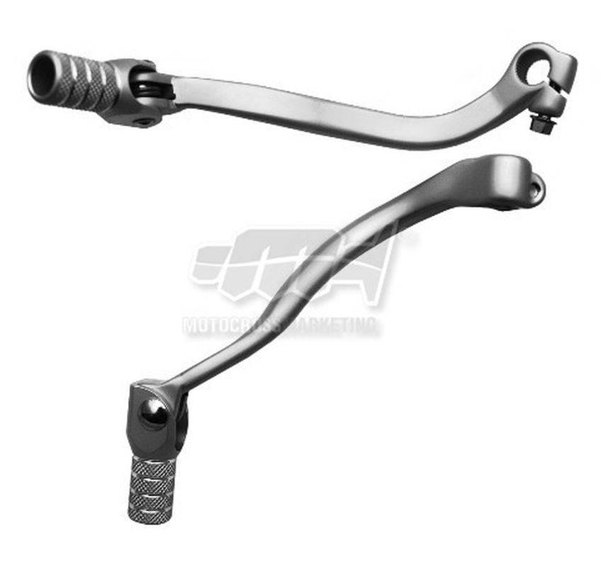 M.c. Dźwignia Zmiany Biegów Kawasaki Kxf 250 06-08 Aluminiowa Kolor Srebrny