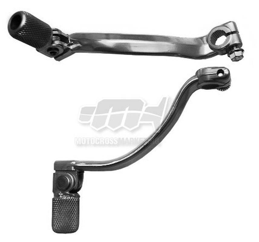 M.c. Dźwignia Zmiany Biegów Honda Cr 125 87-07 Aluminiowa Kuta Kolor Srebrn