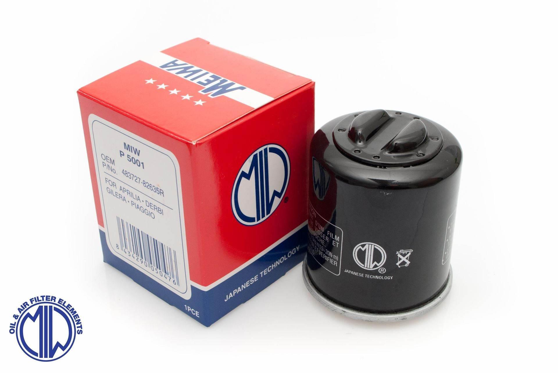 Miw Meiwa Filtr Oleju Aprilia/ Piaggio/ Derbi Hf183 50 - Zastąpiony Przez P