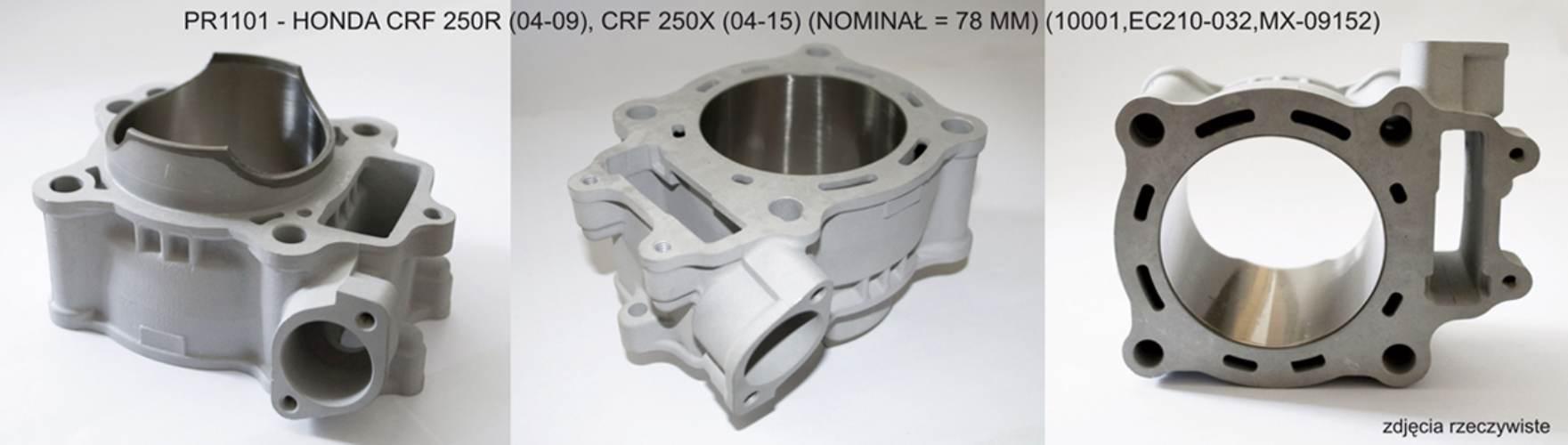 Promx Cylinder Honda Crf 250 R '04-'09 Crf 250 X '04-'17 Std 78Mm Nicasil