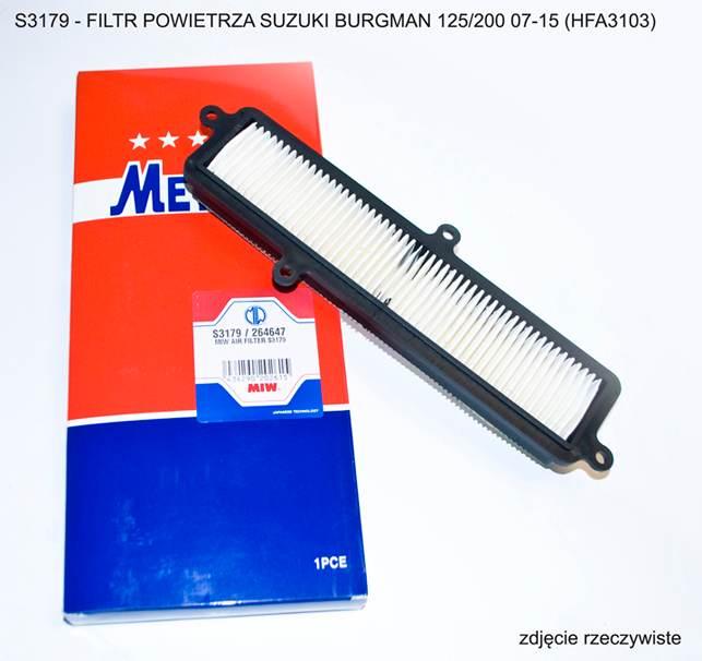 Miw Meiwa Filtr Powietrza Suzuki Burgman 125/200 07-15 Hfa3103 50