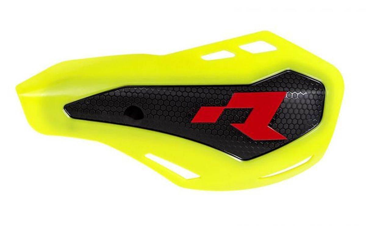 Racetech Rtech Osłony Rąk Handbary Hp1 Kolor Żółty Fluo Z 2 Rodzajami Mocow