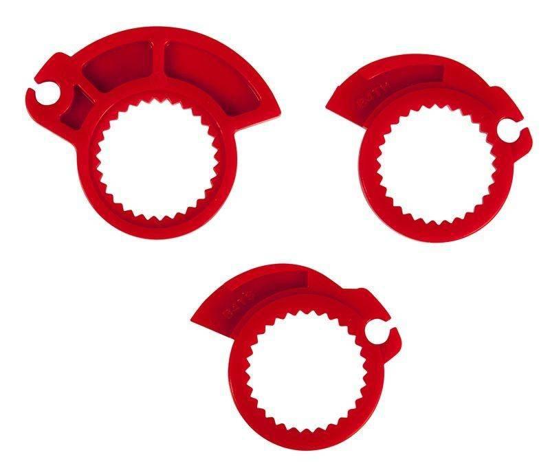 Racetech Rtech Manetki R20 Lock-On 22+25Mm Kolor Czarny Half Waffle + 3 Ada - zdjęcie 2