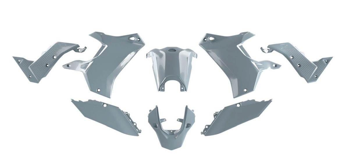 Racetech Rtech Komplet Plastików Bez Przedniego Błotnika T7 Revolution Yama - zdjęcie 2