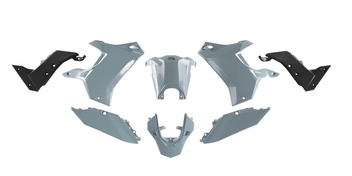 Racetech Rtech Komplet Plastików Bez Przedniego Błotnika T7 Revolution Yama