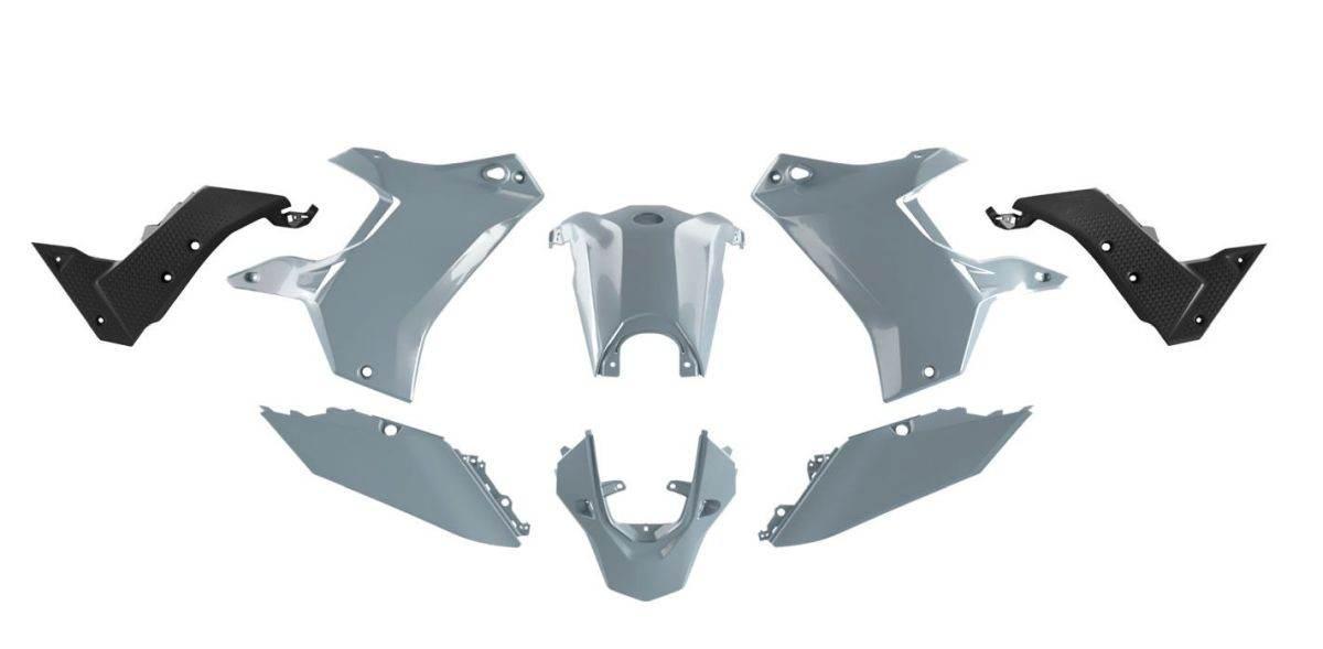 Racetech Rtech Komplet Plastików Bez Przedniego Błotnika T7 Revolution Yama - zdjęcie 2