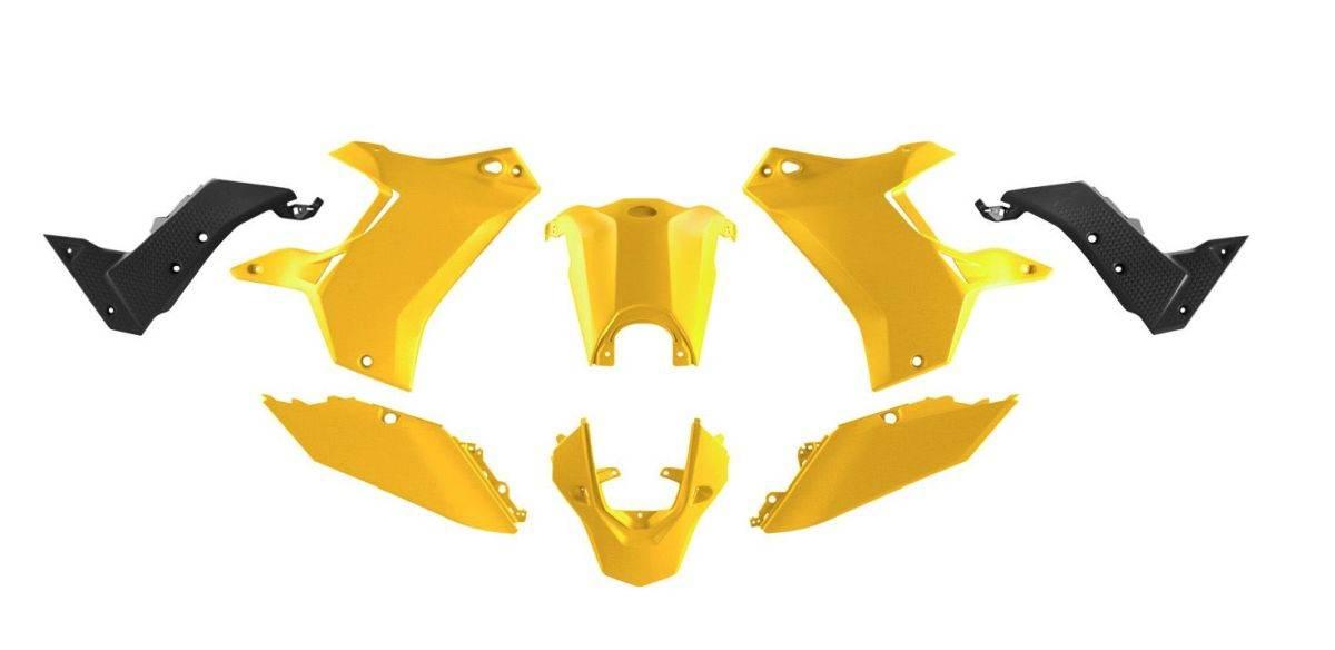 Racetech Rtech Komplet Plastików Bez Przedniego Błotnika T7 Revolution Yama - zdjęcie 2