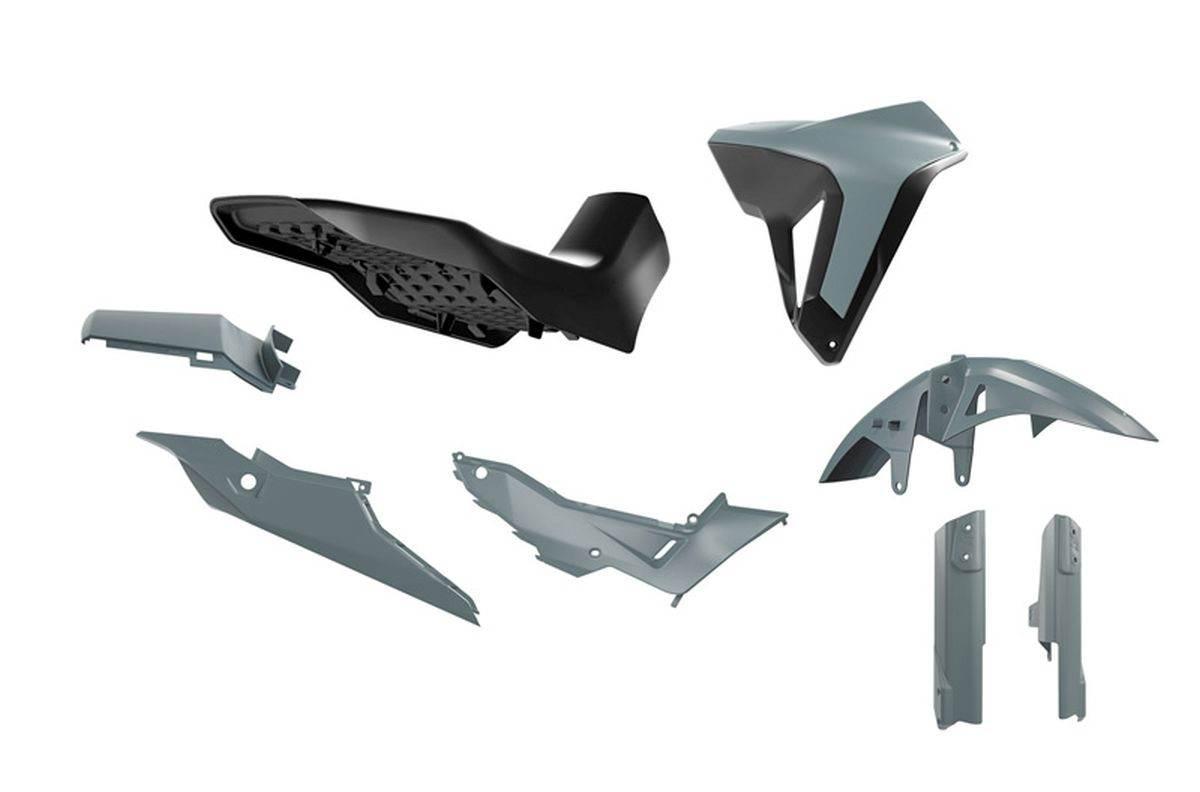 Racetech Rtech Komplet Plastików Z Siedzeniem Revolution Honda Xl 750 Trans