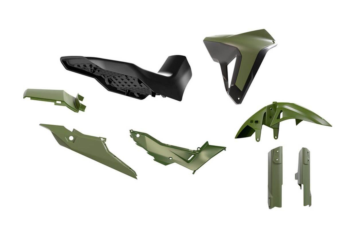 Racetech Rtech Komplet Plastików Z Siedzeniem Revolution Honda Xl 750 Trans