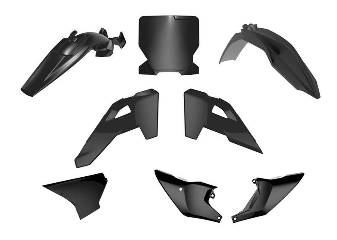 Racetech Rtech Komplet Plastików Husqvarna Tc 85 '25 Kolor Czarny