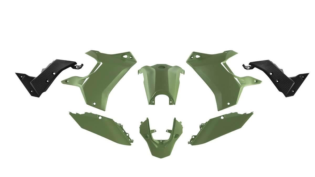 Racetech Rtech Komplet Plastików Bez Przedniego Błotnika T7 Revolution Yama
