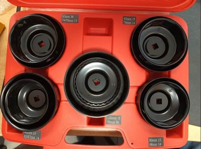 M.c. Komplet Kluczy Do Filtrów Oleju 10 Szt 93Mm/36 74/76Mm/15 65/67Mm/14 1