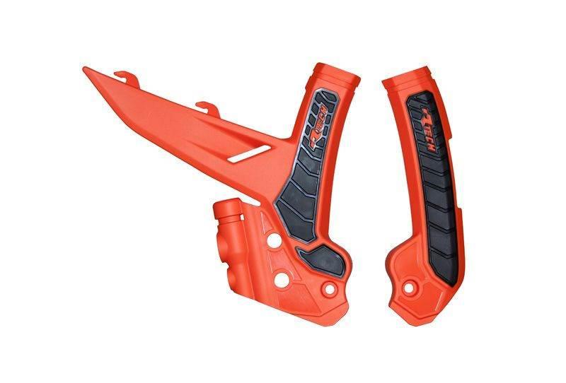 Racetech Rtech 2025/12 Osłony Ramy Komplet Bi-Material Super Grip Ktm Exc E