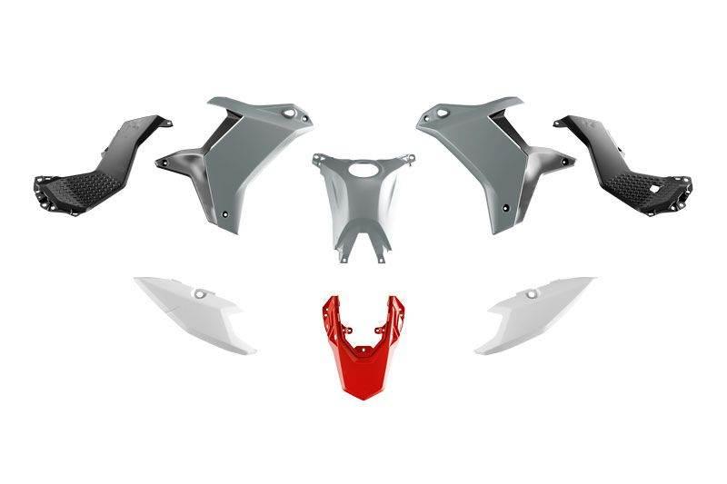 Racetech Rtech 2025/12 Komplet Plastików Bez Przedniego Błotnika T7 Yamaha