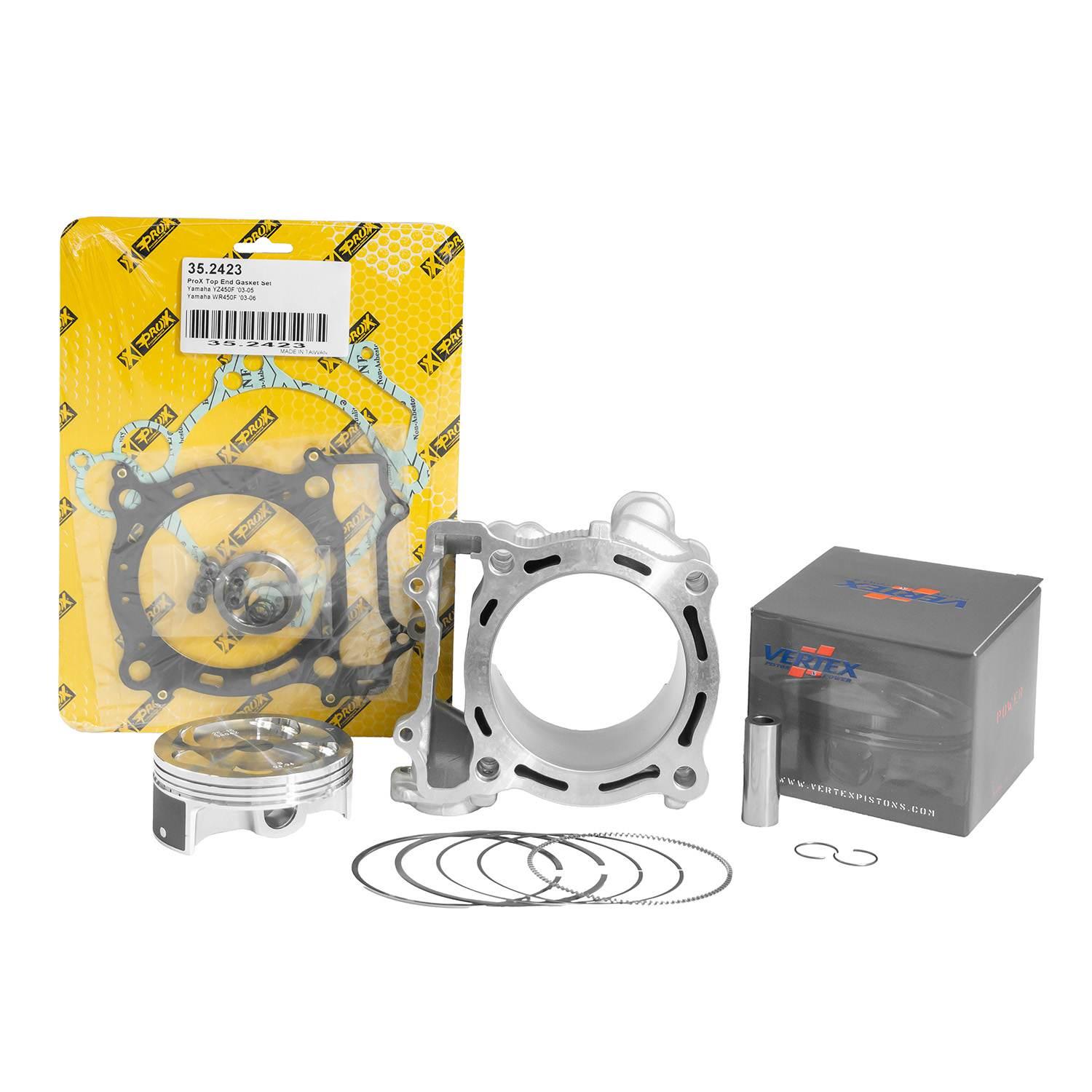 Promx Cylinder Kompletny Cylinder + Tłok Vertex + Top-End Yamaha Yzf 450 '0