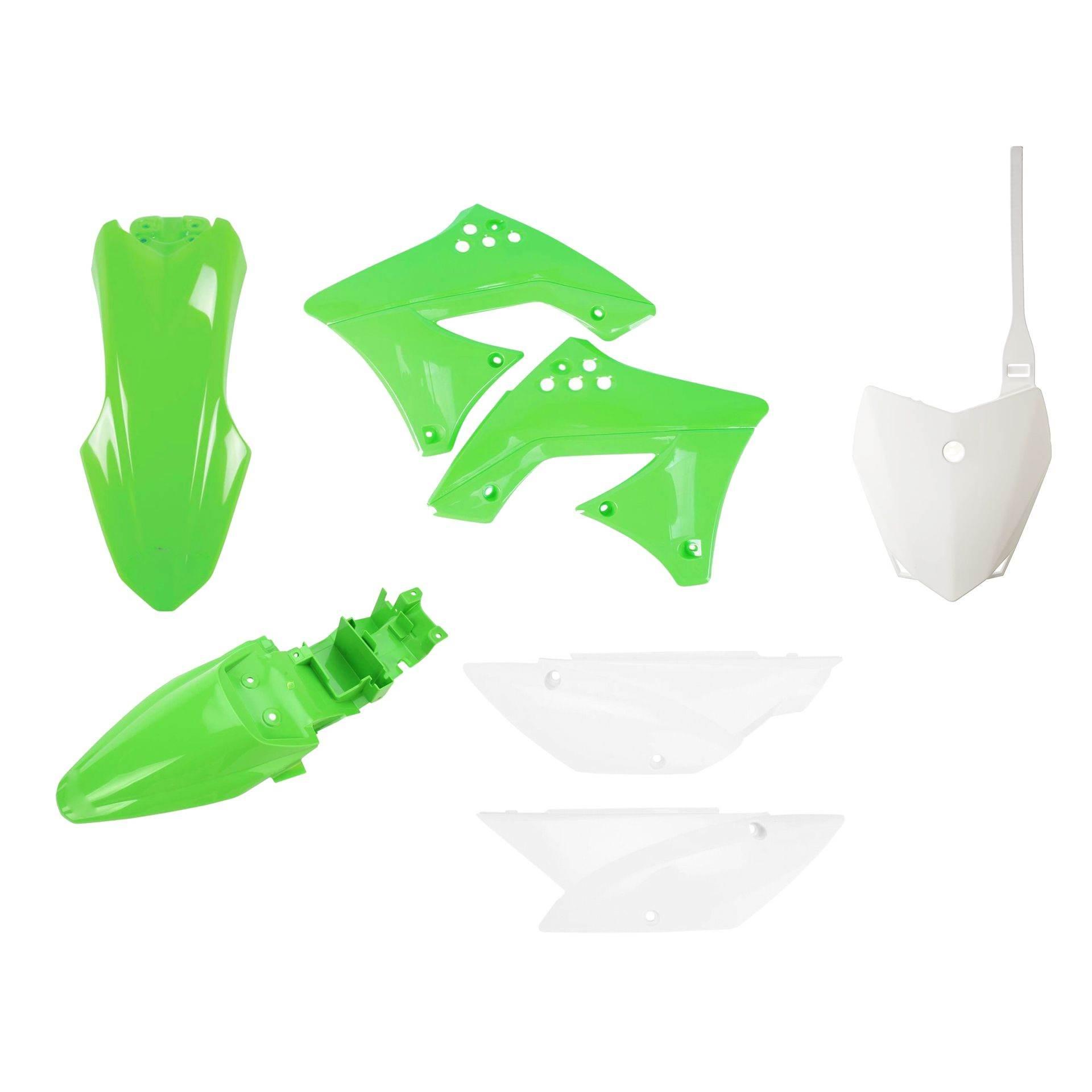 Polisport Komplet Plastików Kawasaki Klx 110 '10-'14 W Zestawie Tablica Prz