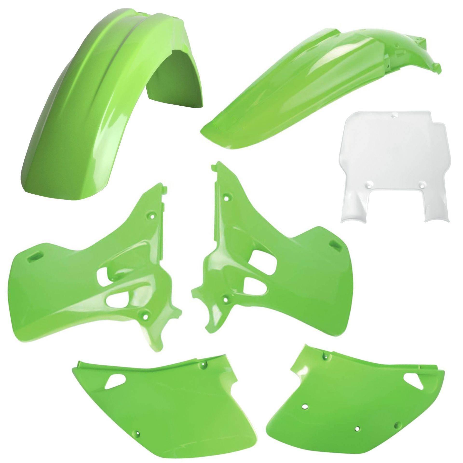 Polisport Komplet Plastików Full Kit Kawasaki Kx 125/250 '93 W Zestawie Tab