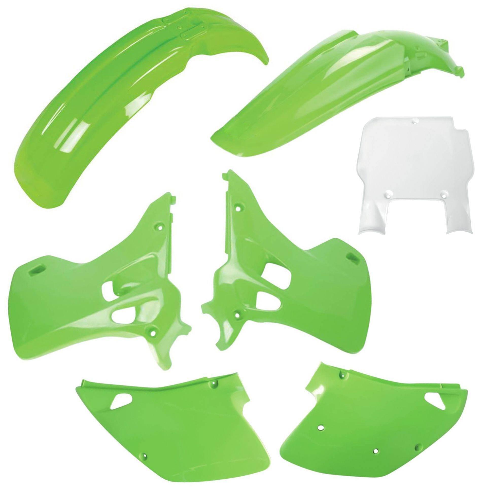 Polisport Komplet Plastików Full Kit Kawasaki Kx 125/250 '92 W Zestawie Tab