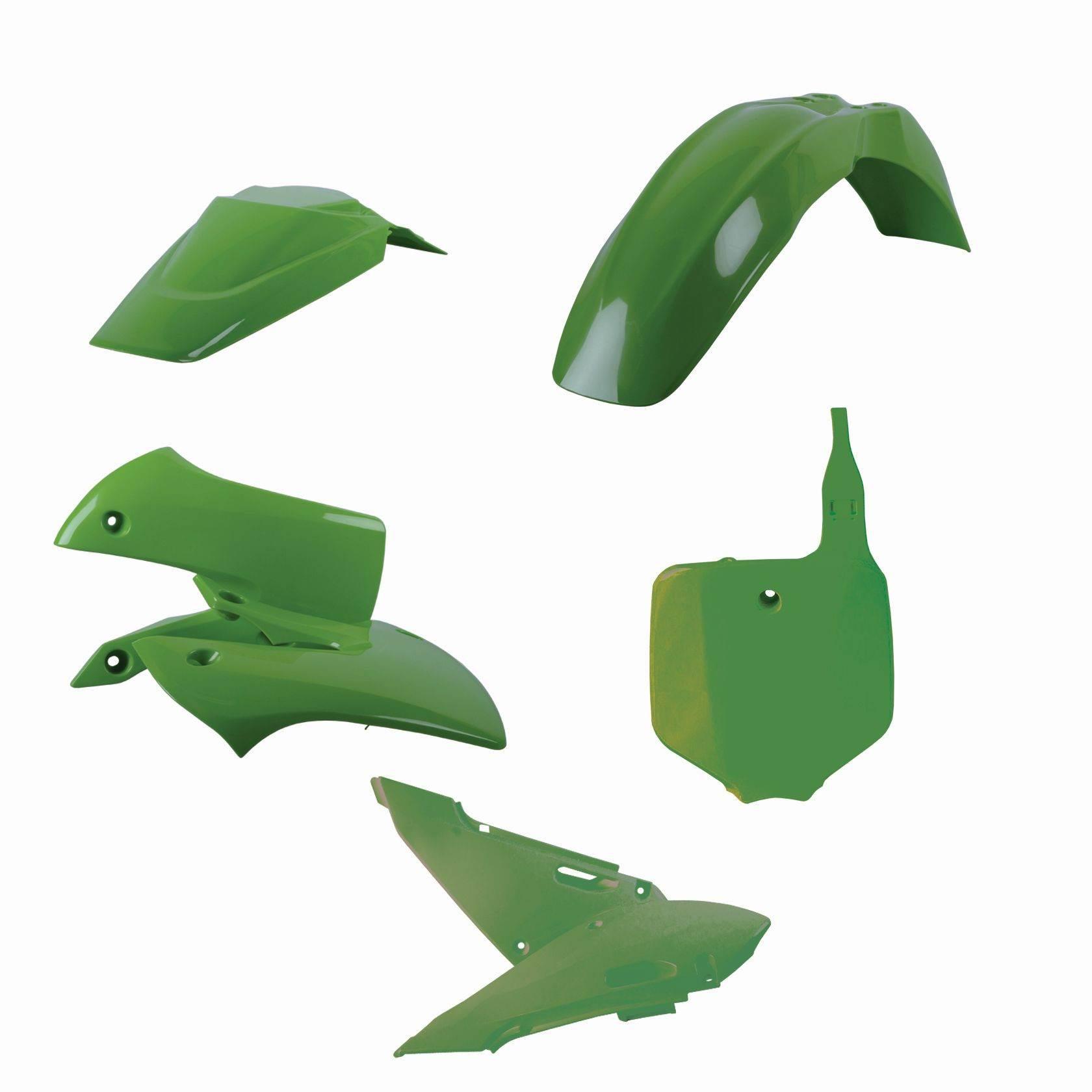 Polisport Komplet Plastików Kawasaki Kx 65 '00-'25 W Zestawie Tablica Przed