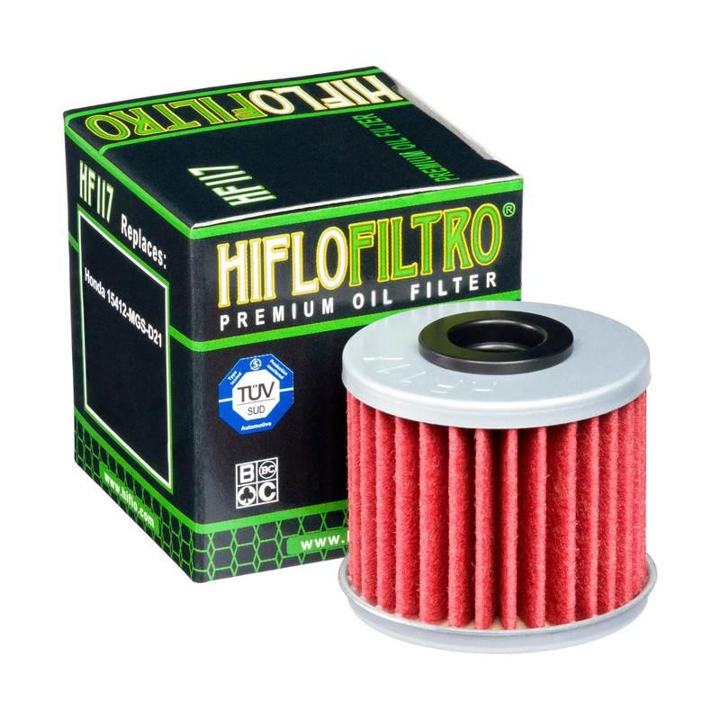 Hiflo Filtr Oleju Hf 117 Honda Nc700S Dct 12-14, 750S/X Dct 14-23, 750 Inte