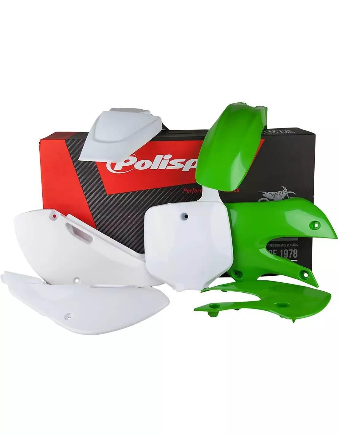 Polisport Komplet Plastików Kawasaki Kx 65 '00-'25 W Zestawie Tablica Przed