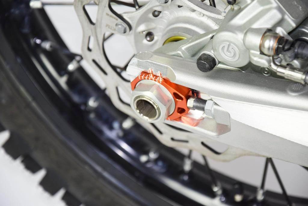 Scar Nowy Racing Napinacze Napinacz Tylnej Ośki Osi Ktm 125-525 Sx Sx-F Xc - zdjęcie 2