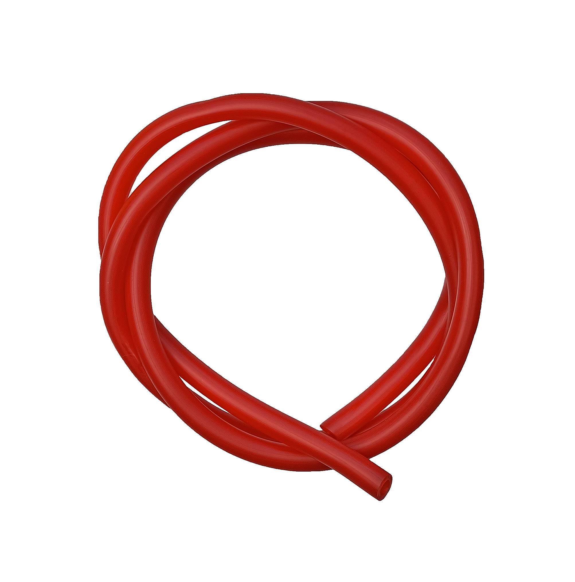 Przewód paliwowy śr.wew 5 mm 1mb czerwony rolka