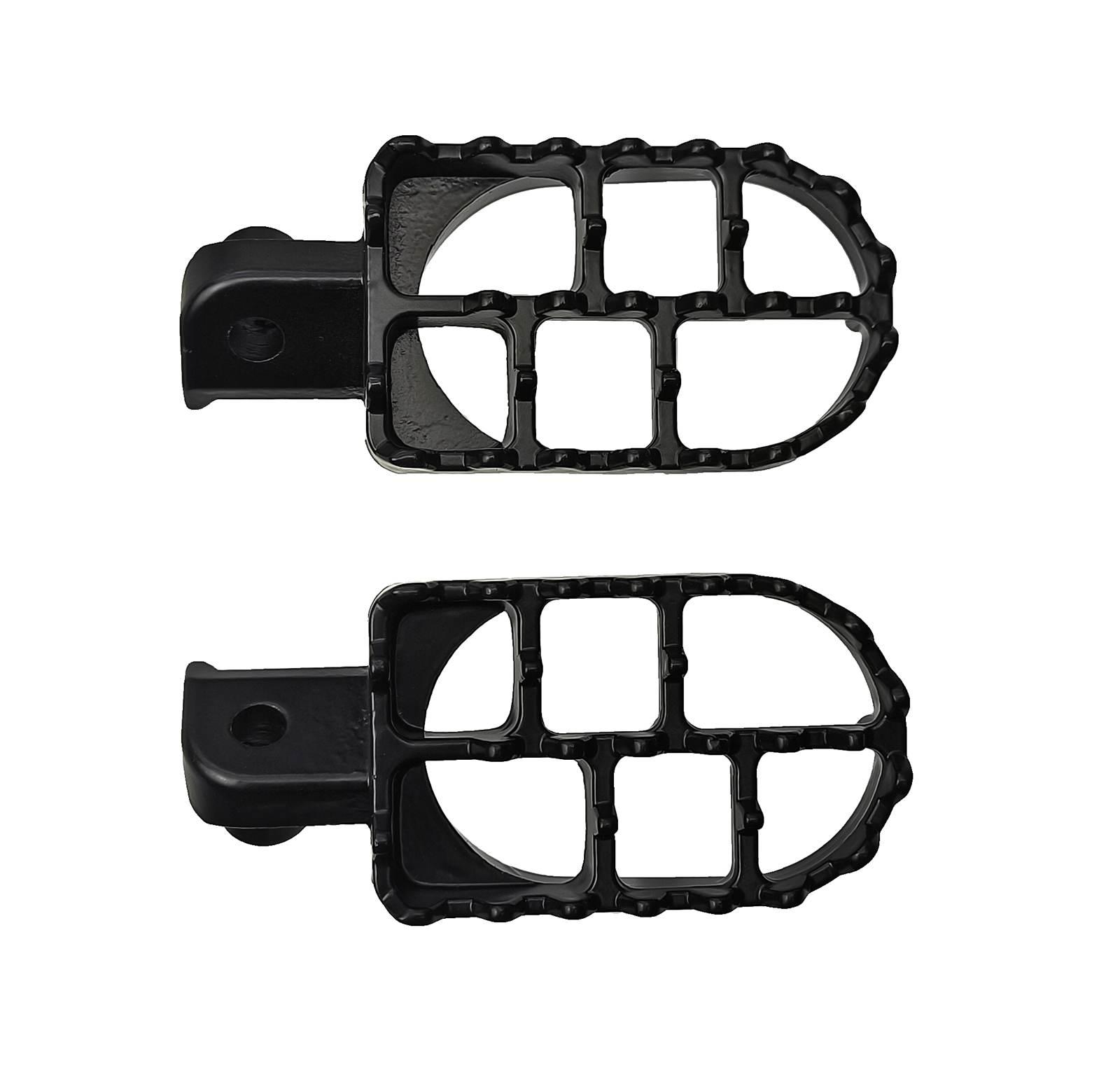 Podnóżki pitbike cross mrf kayo honda crf50 czarne kpl. - zdjęcie 2